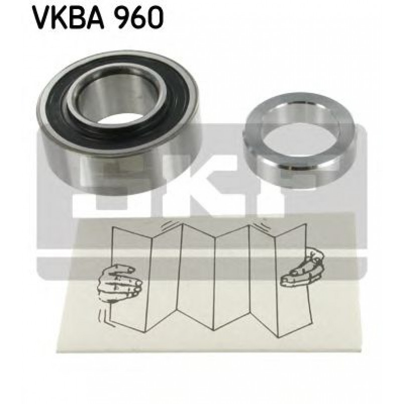 VKBA 960 SKF Підшипник роликовий конічний